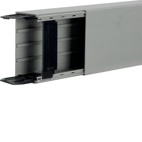 HAGER - Canal LF con 1-4 compartimentos 60x110 gris