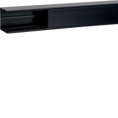 HAGER - Canal portamecanismos 50x50mm PVC RAL9010