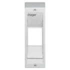HAGER - Caja superficie GD 1 fila 2m