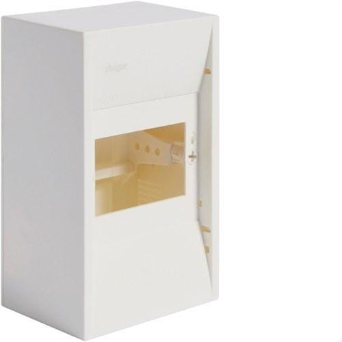 HAGER - Caja superficie GD 1 fila 4m