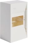 HAGER - Caja superficie GD 1 fila 4m