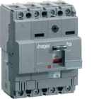 HAGER - Interruptor automático X160 4P4D 40kA 40A TM regulable fijo