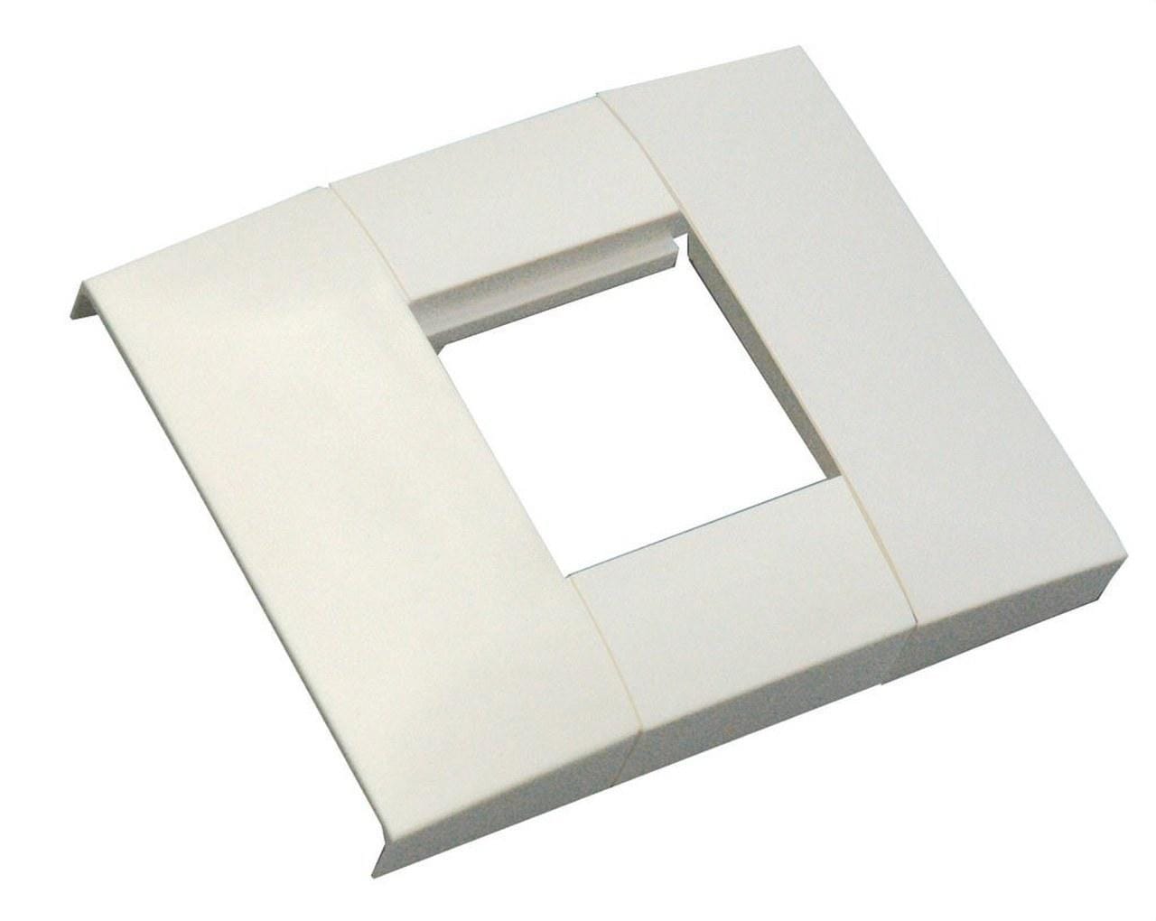 HAGER - Adaptador simple mecanismo 45x45 LF 40/60x90
