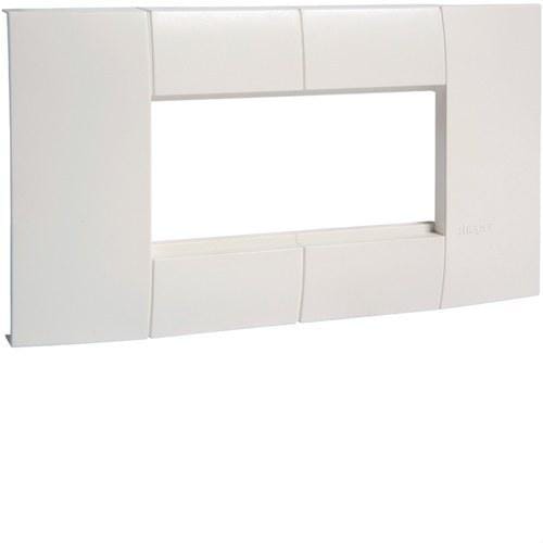 HAGER - Adaptador doble mecanismo 45x45 LF 40/60x90
