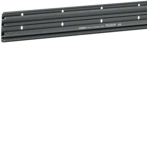 HAGER - Base zócalo SL20080 negro