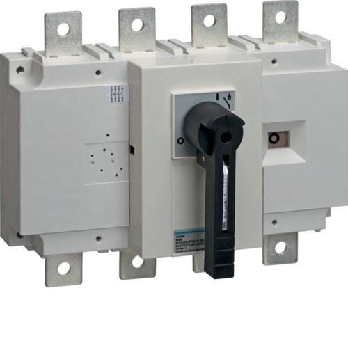 HAGER - Interruptor corte carga 4x400A con mando rotativo