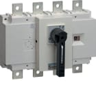 HAGER - Interruptor corte carga 4x400A con mando rotativo