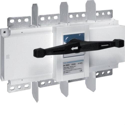 HAGER - Interruptor corte carga 4x1250A con mando rotativo