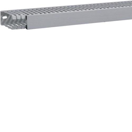 HAGER - Canal de cuadro+tapa PC ABS HA7 100x40 gris claro