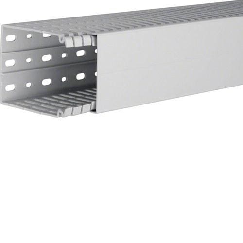HAGER - Canal de cuadro+tapa PC ABS HA7 100x80 gris claro