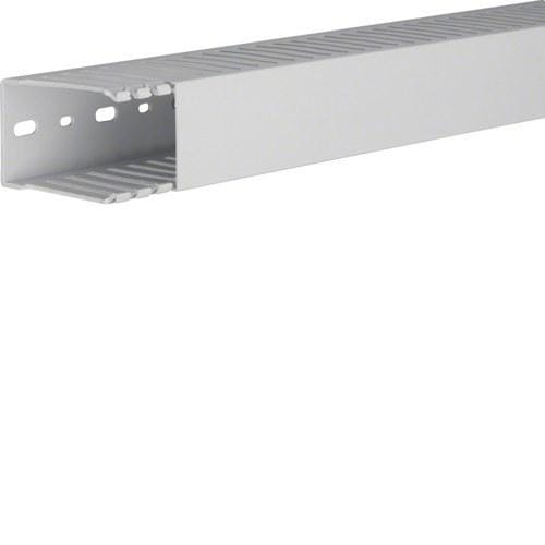 HAGER - Canal de cuadro sin halógenos en PPO V1 75x50mm gris claro (RAL7035)