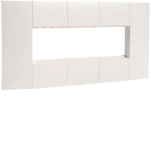 HAGER - Adaptador triple mecanismo SIMON 27 LF 40/60x110