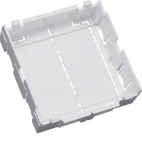 HAGER - Caja aislante con 1 mecanismo para adaptador universal