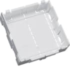 HAGER - Caja aislante con 1 mecanismo para adaptador universal