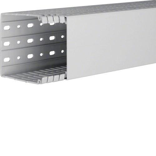 HAGER - Canal de cuadro+tapa PC ABS HA7 100x100 gris