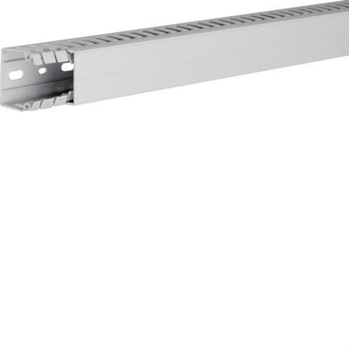 HAGER - Canal de cuadro+tapa PC ABS HA7 40X40 gris claro