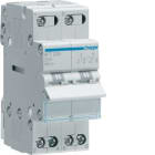 HAGER - Conmutador modular 2P 25A común arriba I-0-II