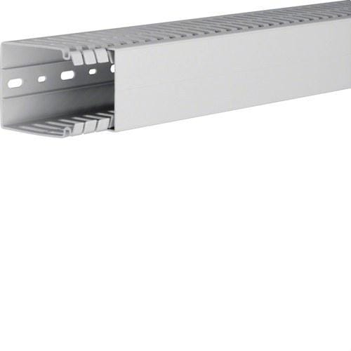 HAGER - Canal de cuadro+tapa PC ABS HA7 80x60 gris claro