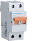 HAGER - Interruptor automático MN bipolar 25A curva-C