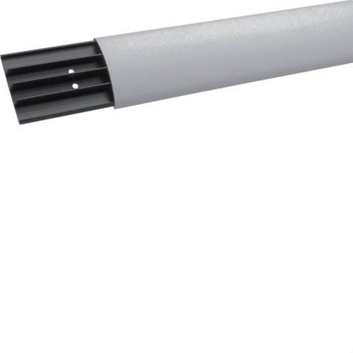 HAGER - Salvacables 18x75mm con 4 compartimentos gris