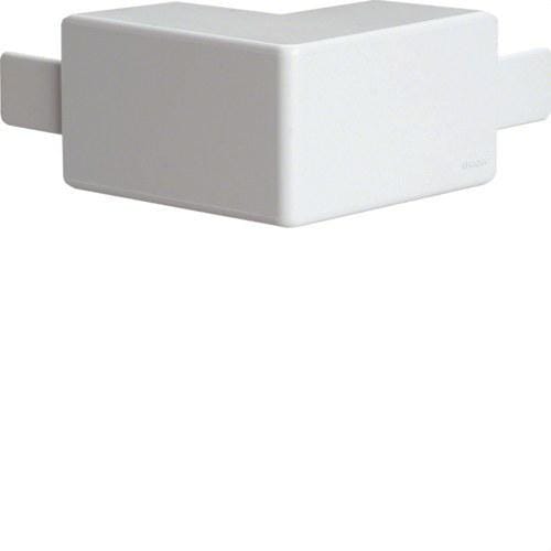 HAGER - �?ngulo exterior LF 40x40mm blanco nieve