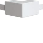 HAGER - �?ngulo exterior LF 40x40mm blanco nieve