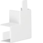 HAGER - �?ngulo plano LF 30x30mm blanco nieve