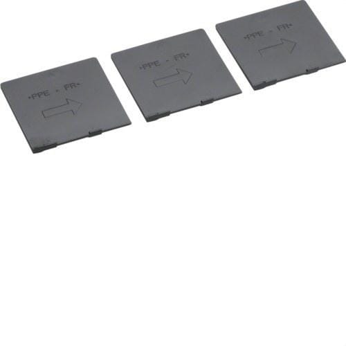 HAGER - Juego separadores fase para interruptor X160 (3u)