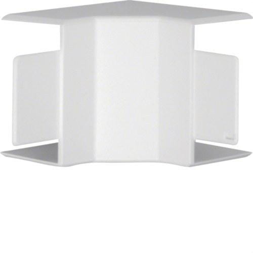 HAGER - �?ngulo interno LF 30x45mm blanco nieve