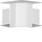 HAGER - �?ngulo interno LF 30x45mm blanco nieve