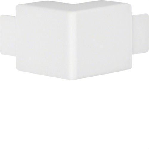HAGER - �?ngulo exterior LF 30x45mm blanco nieve