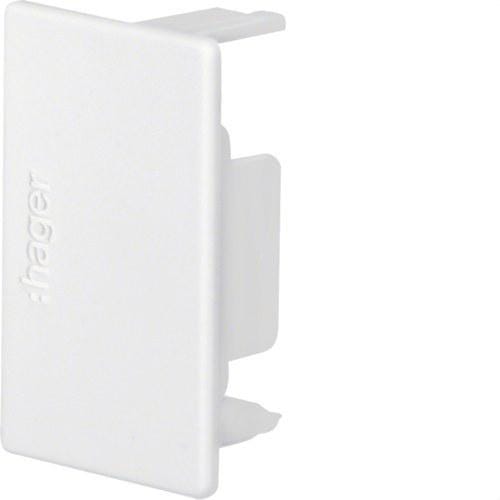 HAGER - Tapa final LF 30x45 blanco nieve