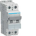 HAGER - Interruptor magnético bipolar 25A curva-C