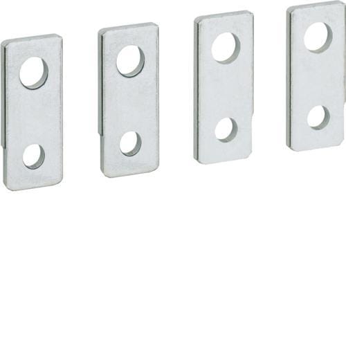 HAGER - Pletina recta conexión para interruptor X250 4 POLOS