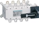 HAGER - Conmutador I-0-II 4x400A accionamiento frontal