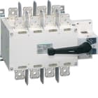HAGER - Conmutador I-0-II 4x800A accionamiento frontal