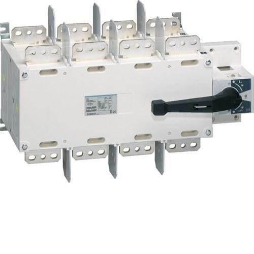 HAGER - Conmutador I-0-II 4x1600A accionamiento frontal
