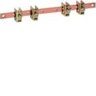 HAGER - Pletina para toma tierra 12x4mm 250mm