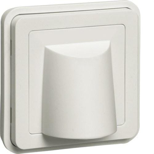 HAGER - Salida de cable componible blanco Cubyko IP55 / Salida de cable componible blanco Cubyko IP20