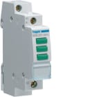 HAGER - Piloto led 230V CA triple color verde