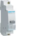 HAGER - Pulsador con enclavamiento 16A 250V 1NA