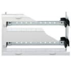 HAGER - Kit de equipamiento para aparamenta modular 2x24 módulos 300x500mm