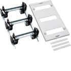 HAGER - Kit para aparamenta modular 250x450mm 3x10 módulos para armarios Univers