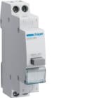 HAGER - Pulsador 16A 250V 1 NA+1 NC