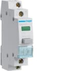 HAGER - Pulsador con enclavamiento+luminoso 16A 250V 1 NA verde