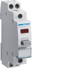 HAGER - Pulsador con piloto luminoso 16A 250V 2 NA rojo