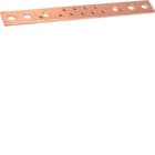 HAGER - Pletina cobre roscada 1750mm M6 30x5 280mm
