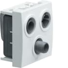 HAGER - Toma TV+FM+SAT directa con 1 entrada SYSTO negro