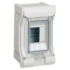 HAGER - Caja distribución vector VE superficie con 1 fila 2+1 IP55