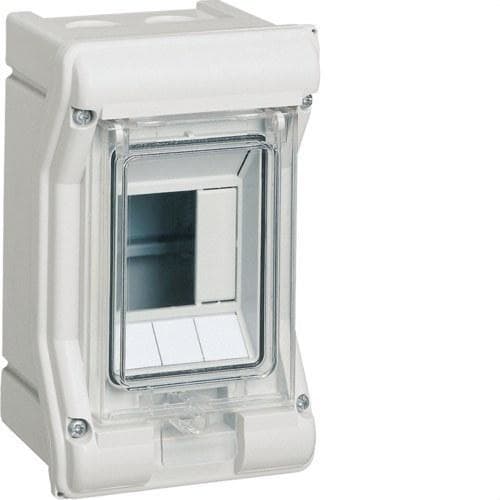 HAGER - Caja distribución vector VE superior con 1 fila 4+2 IPSS